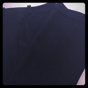 Black wide leg banana republic 6